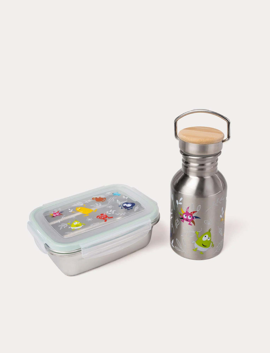 Babblarna Lunchset i rostfritt stål