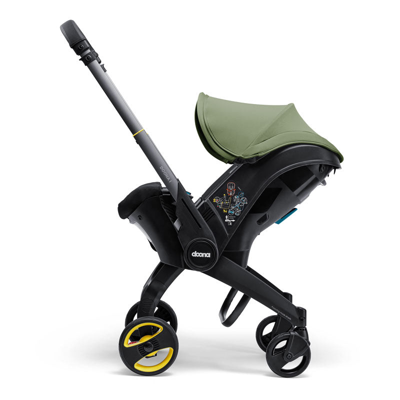 Doona autostol "i" med vogn Desert Green