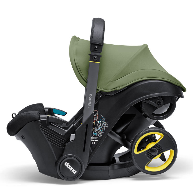 Doona autostol "i" med vogn Desert Green