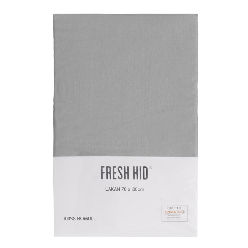 Fresh Kid Lakan för spjälsäng Grå (100x150cm)