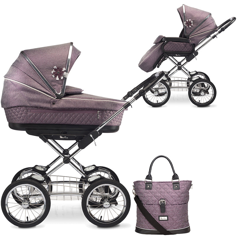 Silver Cross Duovogn Sleepover Classic Mulberry