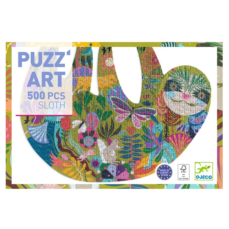 Djeco Konstpussel Puzz'Art Sengångare (500 bitar)