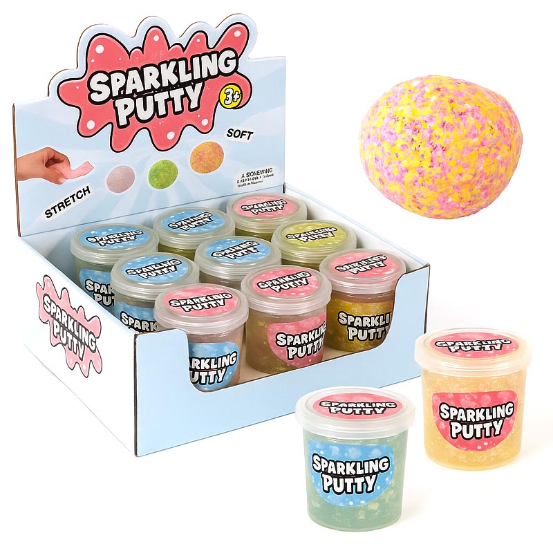 Suntoy Klämlera Sparkling Putty