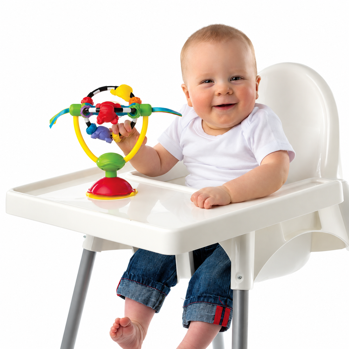 Playgro aktivitetslegetøj med sugekop til højstol +6mdr