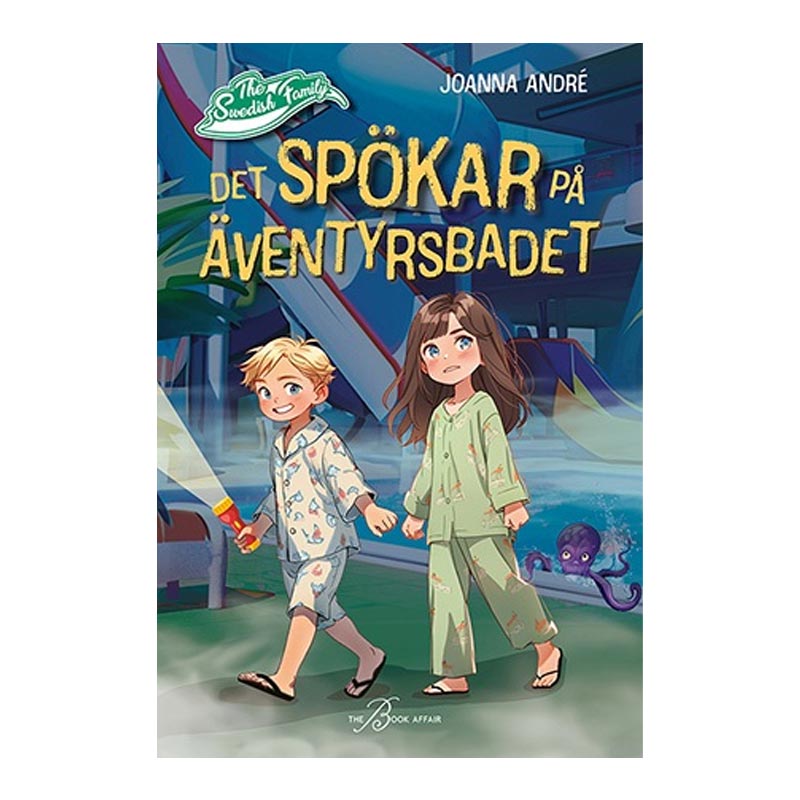 The Swedish Family Bok Det spökar på äventyrsbadet (96 sidor)