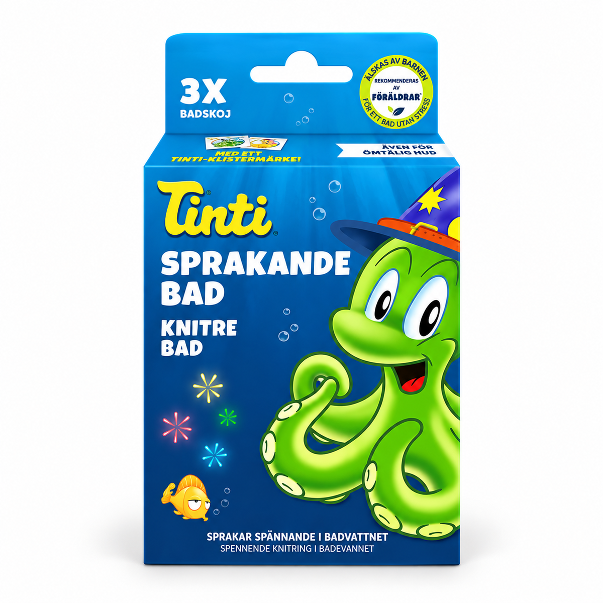 Tinti knitrende bad (3 poser)