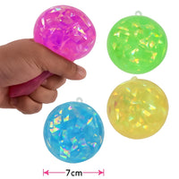 Thumbnail for Suntoy Squeeze Glitter Ball (7cm)