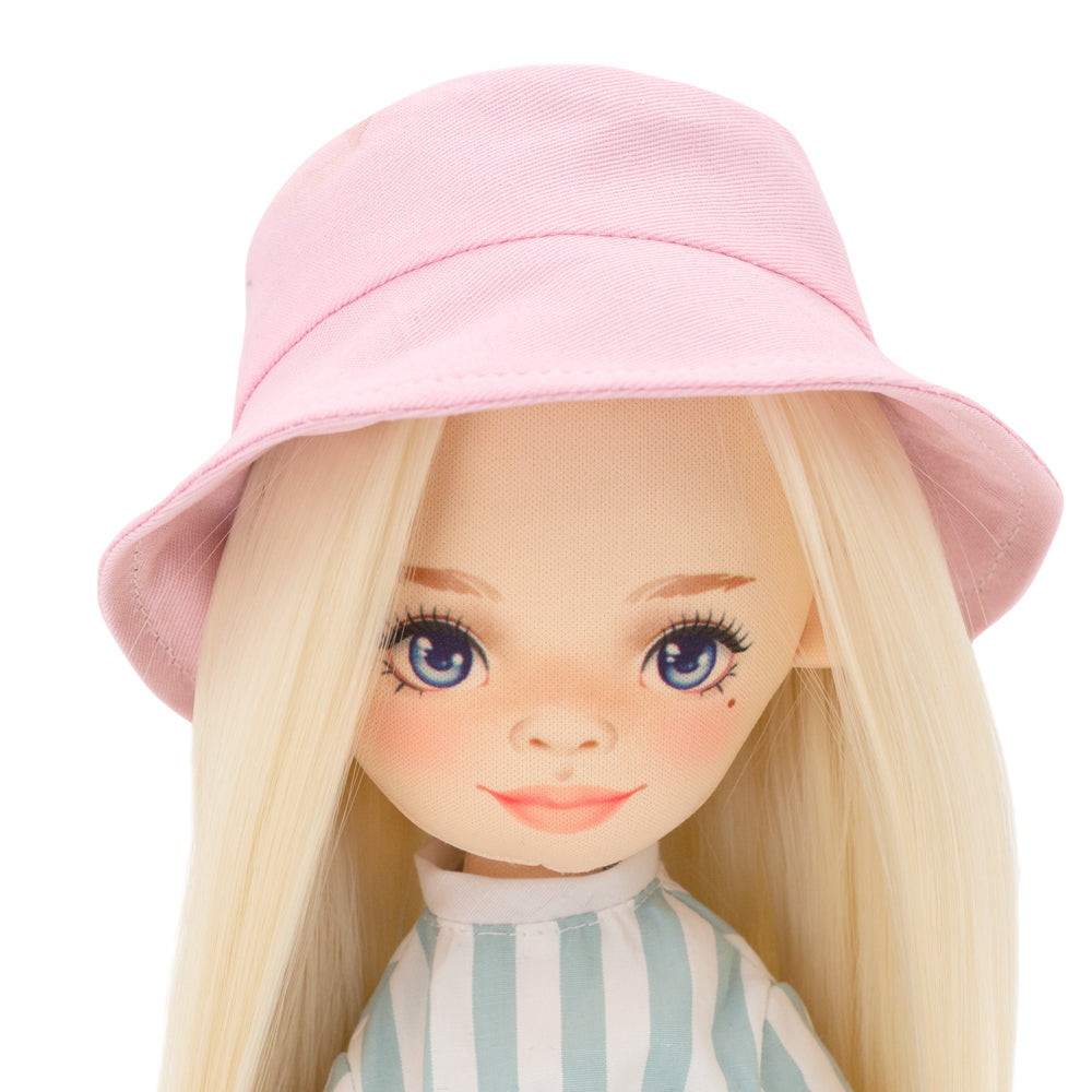 Orange Toys Lovely Dolls Mia in a Striped Jumpsuit (32cm)