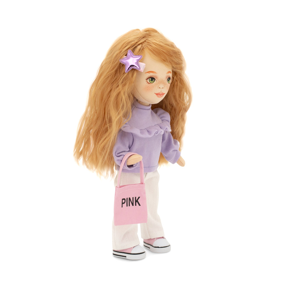 Orange Toys Lovely Dolls Sunny in a Purple Sweater (32cm)
