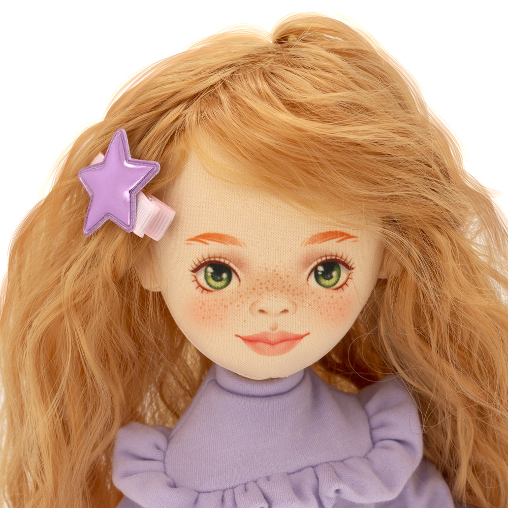 Orange Toys Lovely Dolls Sunny in a Purple Sweater (32cm)