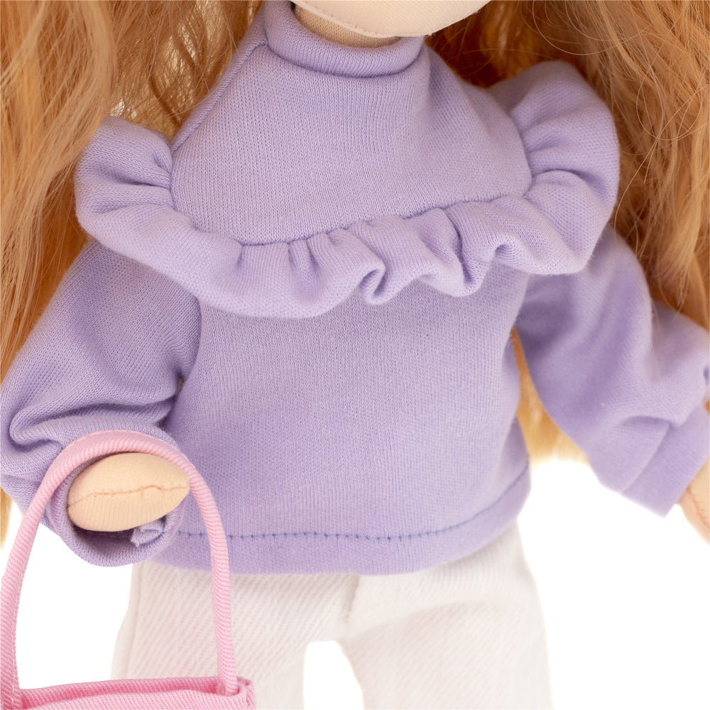 Orange Toys Lovely Dolls Sunny in a Purple Sweater (32cm)