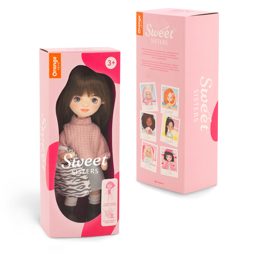 Orange Toys Lovely Dolls Sophie in a Denim Skirt (32cm)