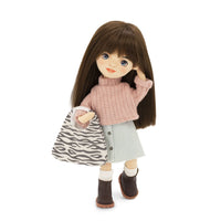 Thumbnail for Orange Toys Lovely Dolls Sophie in a Denim Skirt (32cm)