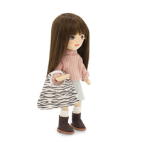 Thumbnail for Orange Toys Lovely Dolls Sophie in a Denim Skirt (32cm)