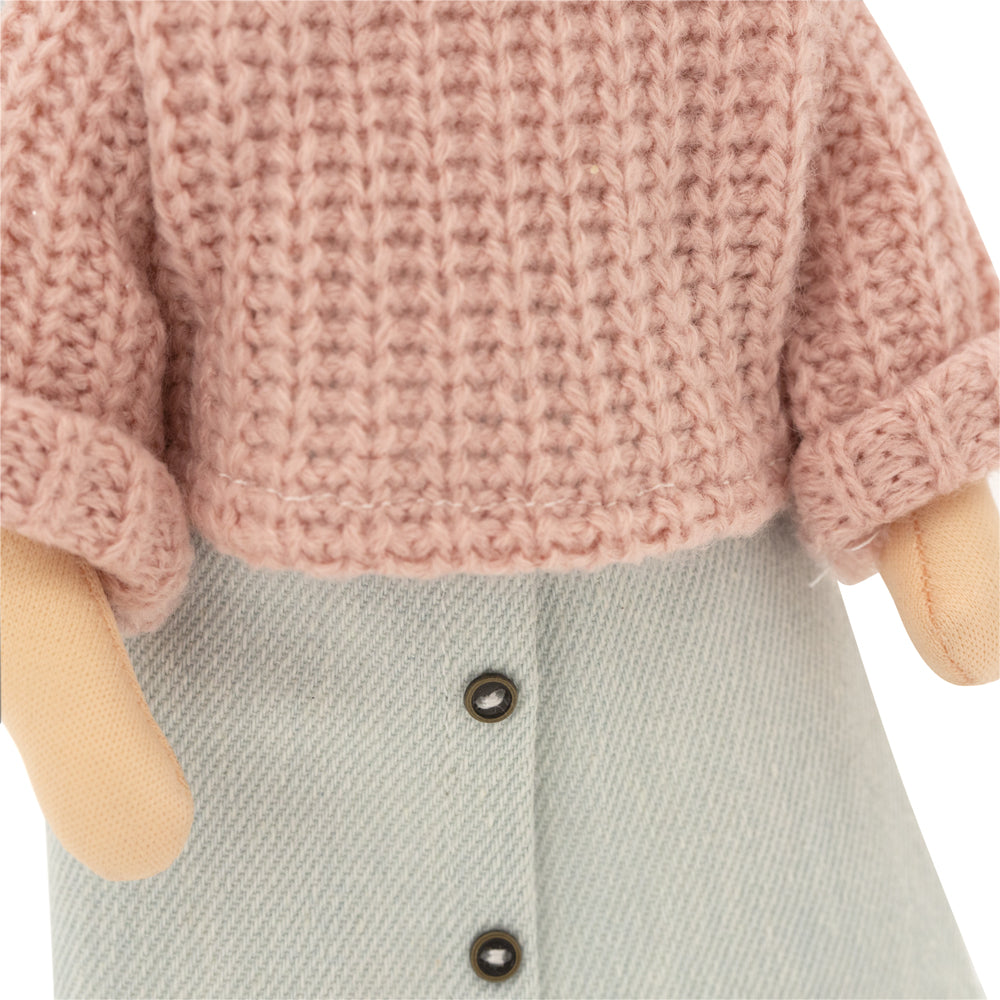 Orange Toys Lovely Dolls Sophie in a Denim Skirt (32cm)