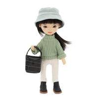 Thumbnail for Orange Toys Lovely Dolls Lilu in a Green Sweater (32cm)