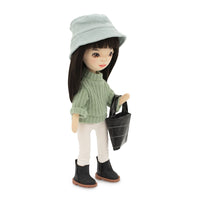 Thumbnail for Orange Toys Lovely Dolls Lilu in a Green Sweater (32cm)