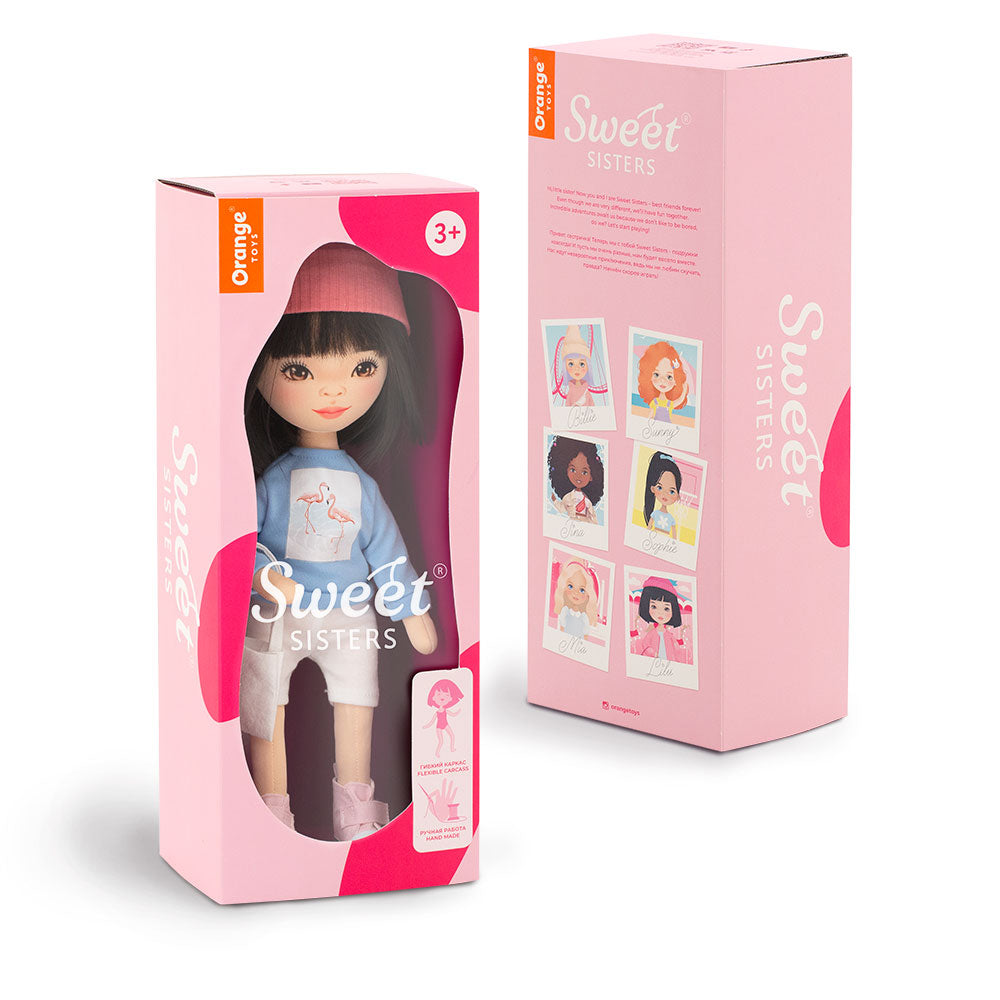 Orange Toys Lovely Dolls Lilu in a Light Blue Sweatshirt (32cm)