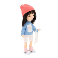 Thumbnail for Orange Toys Lovely Dolls Lilu in a Light Blue Sweatshirt (32cm)