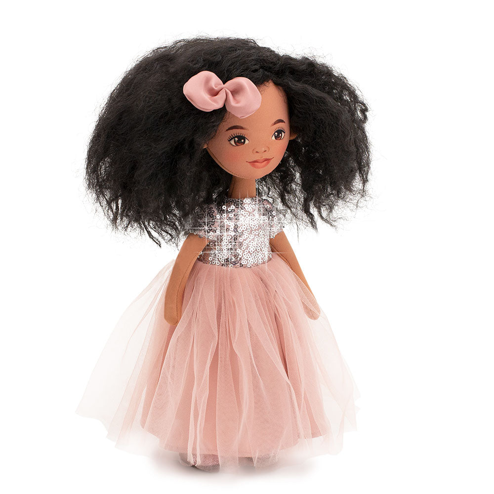 Orange Toys Lovely Dolls Tina in a Pink Dress with Sequins (32cm)