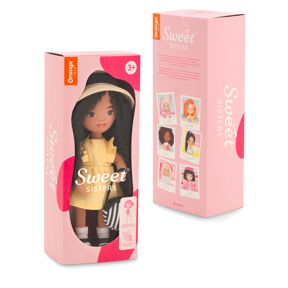 Orange Toys Lovely Dolls Tina in a Yellow Dress (32cm)