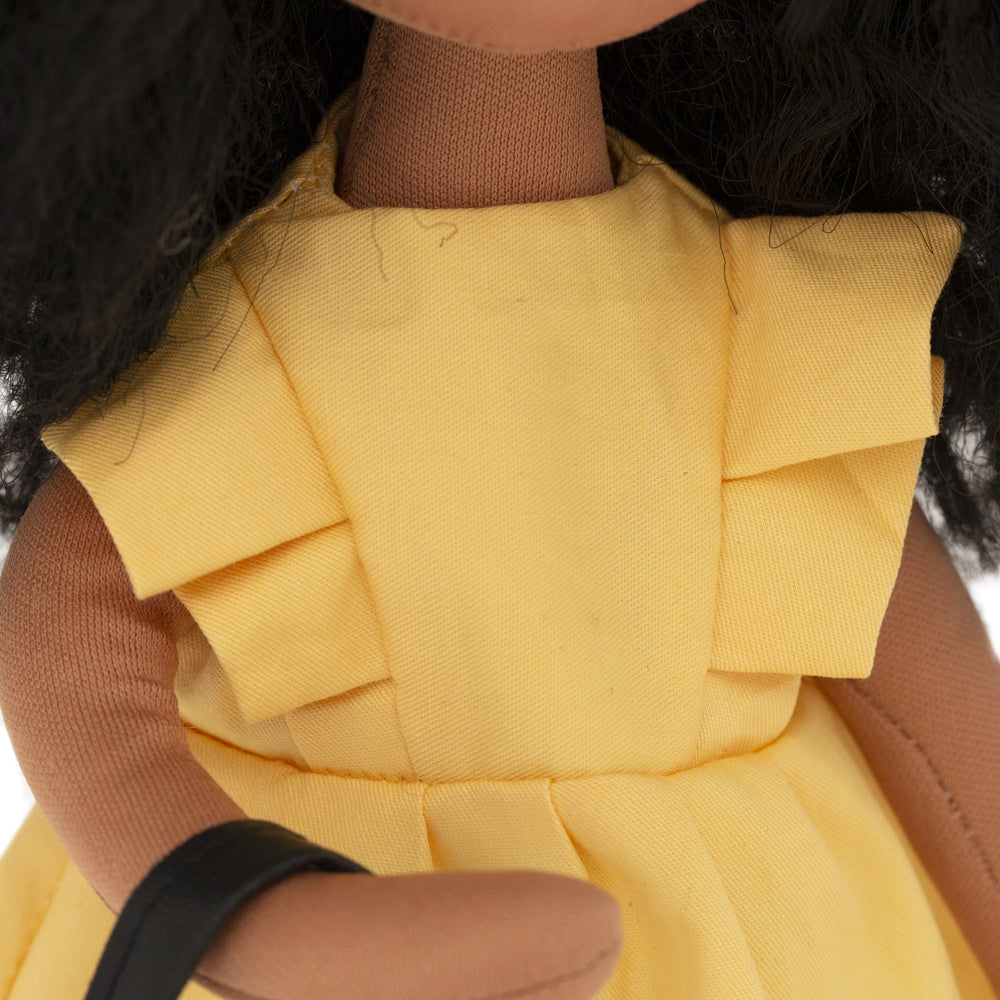 Orange Toys Lovely Dolls Tina in a Yellow Dress (32cm)
