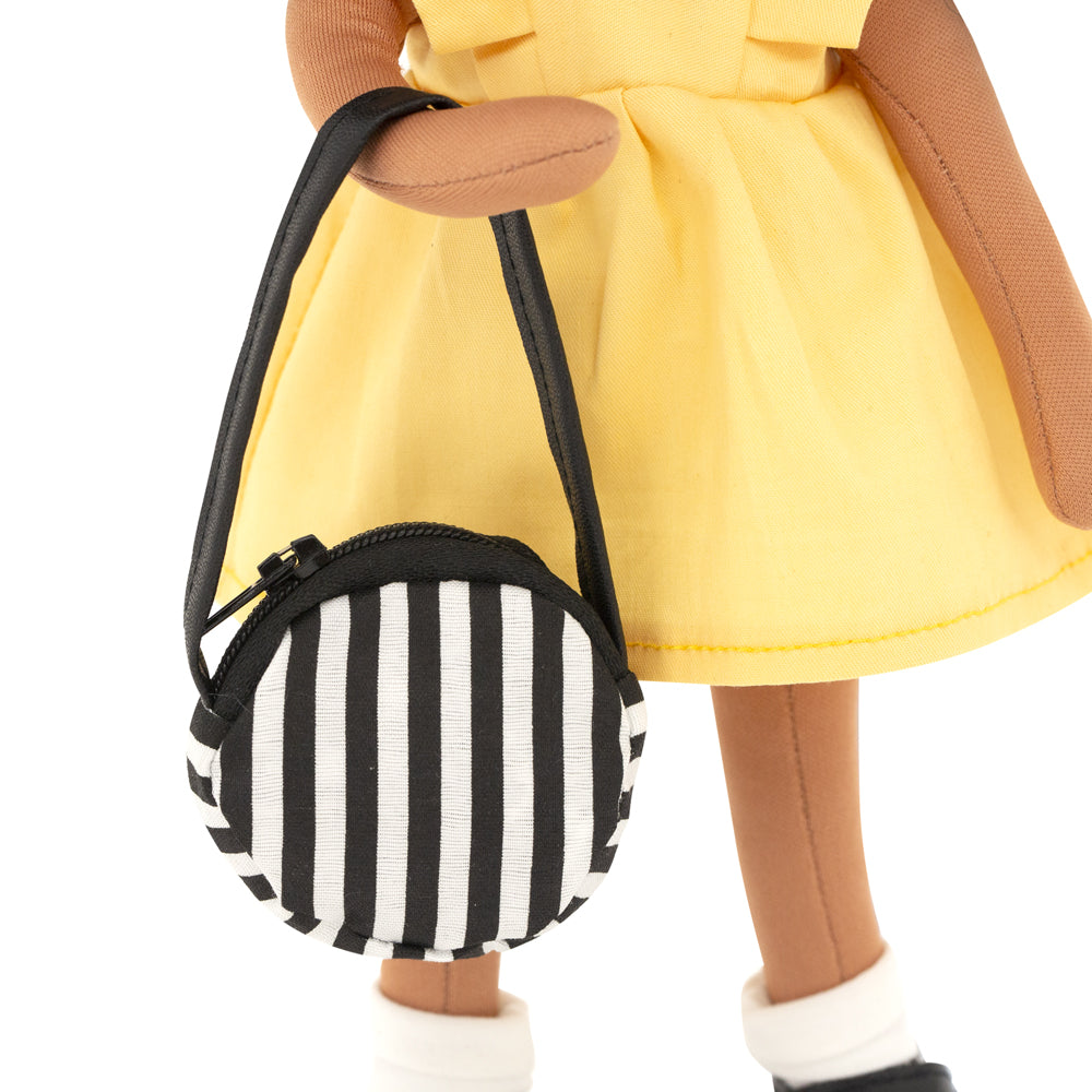 Orange Toys Lovely Dolls Tina in a Yellow Dress (32cm)