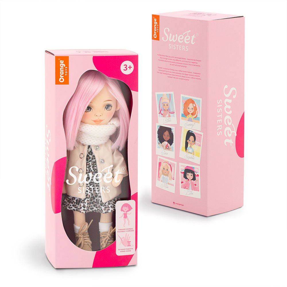 Orange Toys Lovely Dolls Billie in a Leather Down Jacket (32cm)