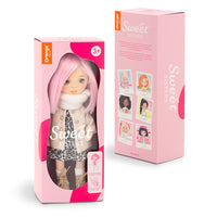 Thumbnail for Orange Toys Lovely Dolls Billie in a Leather Down Jacket (32cm)