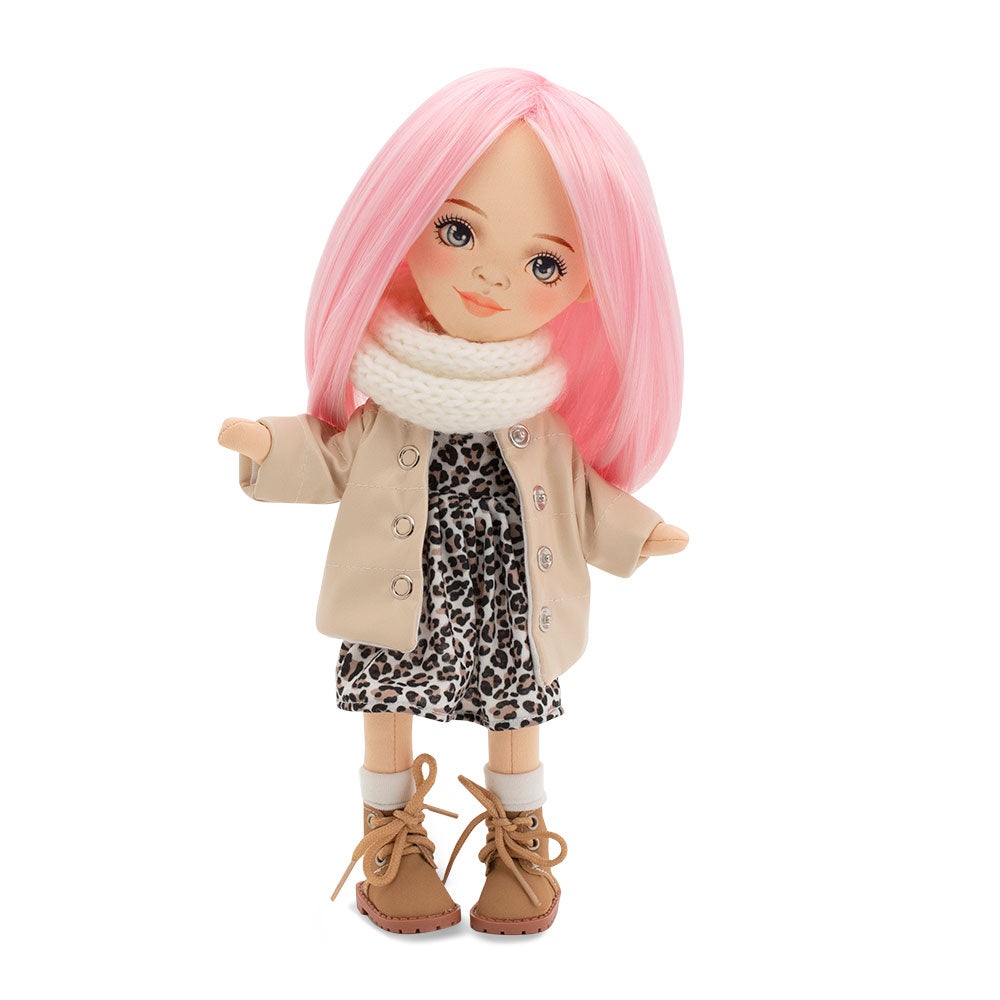 Orange Toys Lovely Dolls Billie in a Leather Down Jacket (32cm)