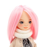 Thumbnail for Orange Toys Lovely Dolls Billie in a Leather Down Jacket (32cm)