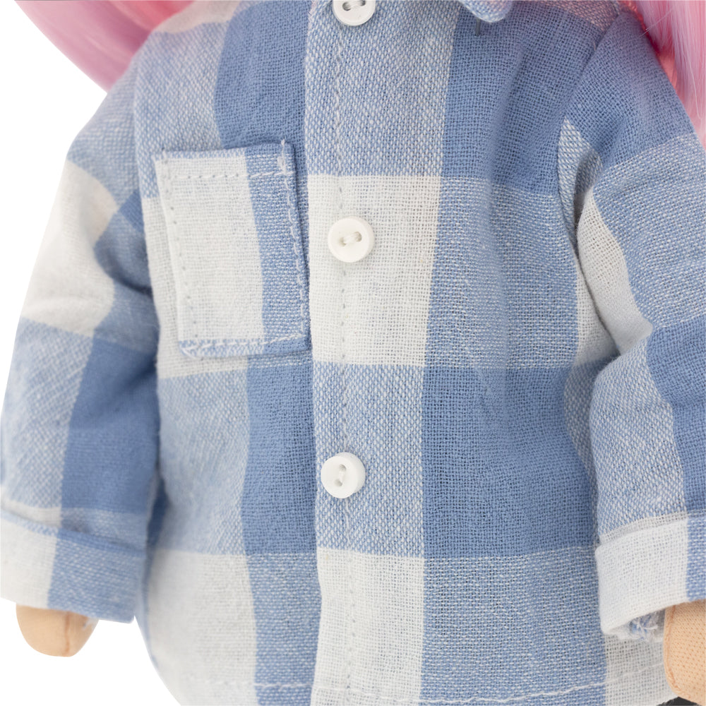Orange Toys Lovely Dolls Billie in a Plaid Shirt (32cm)