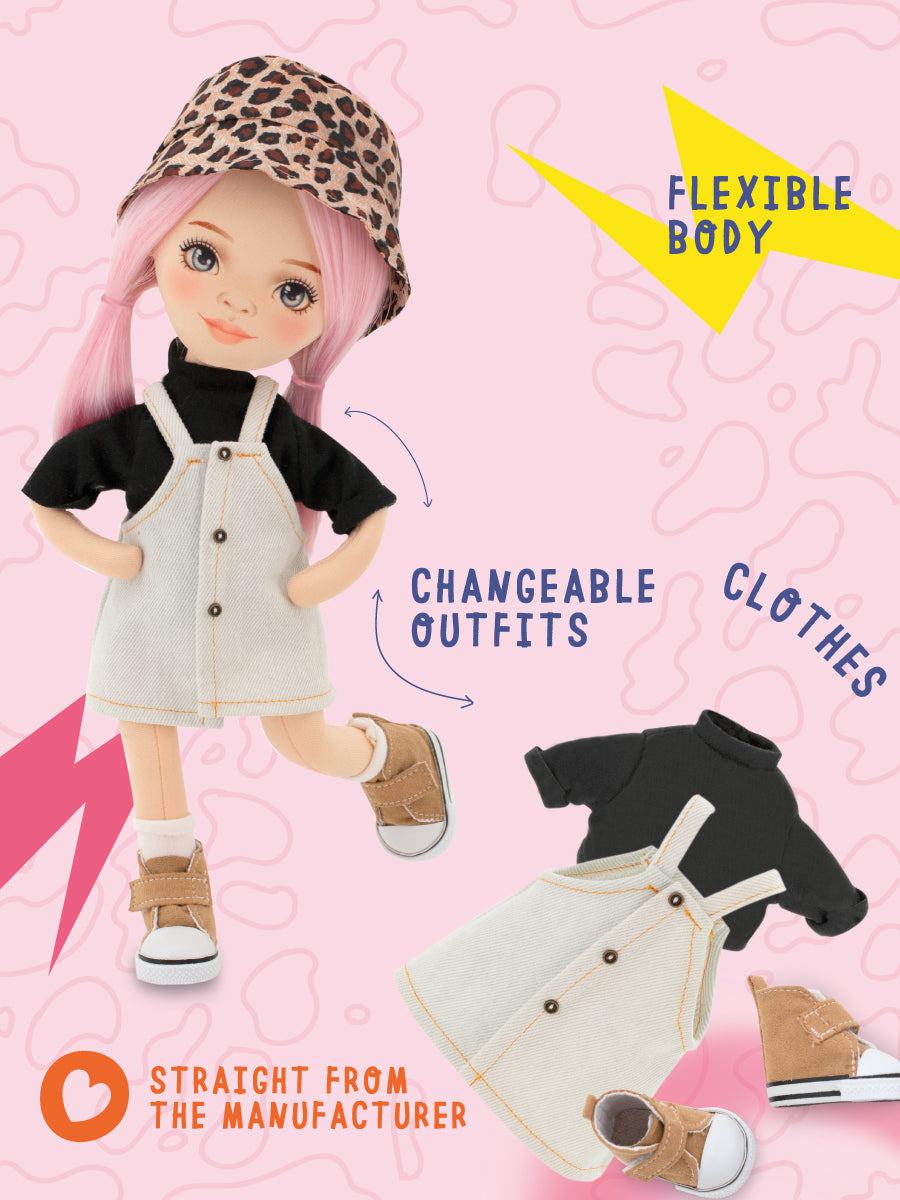 Orange Toys Lovely Dolls Billie in a Denim Sundress (32cm)
