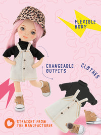 Thumbnail for Orange Toys Lovely Dolls Billie in a Denim Sundress (32cm)