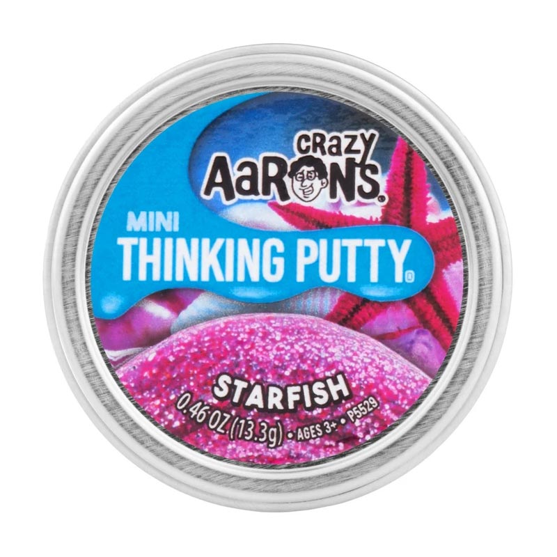 Crazy Aarons Thinking Putty Mini Starfish (13gram lera i silikon)