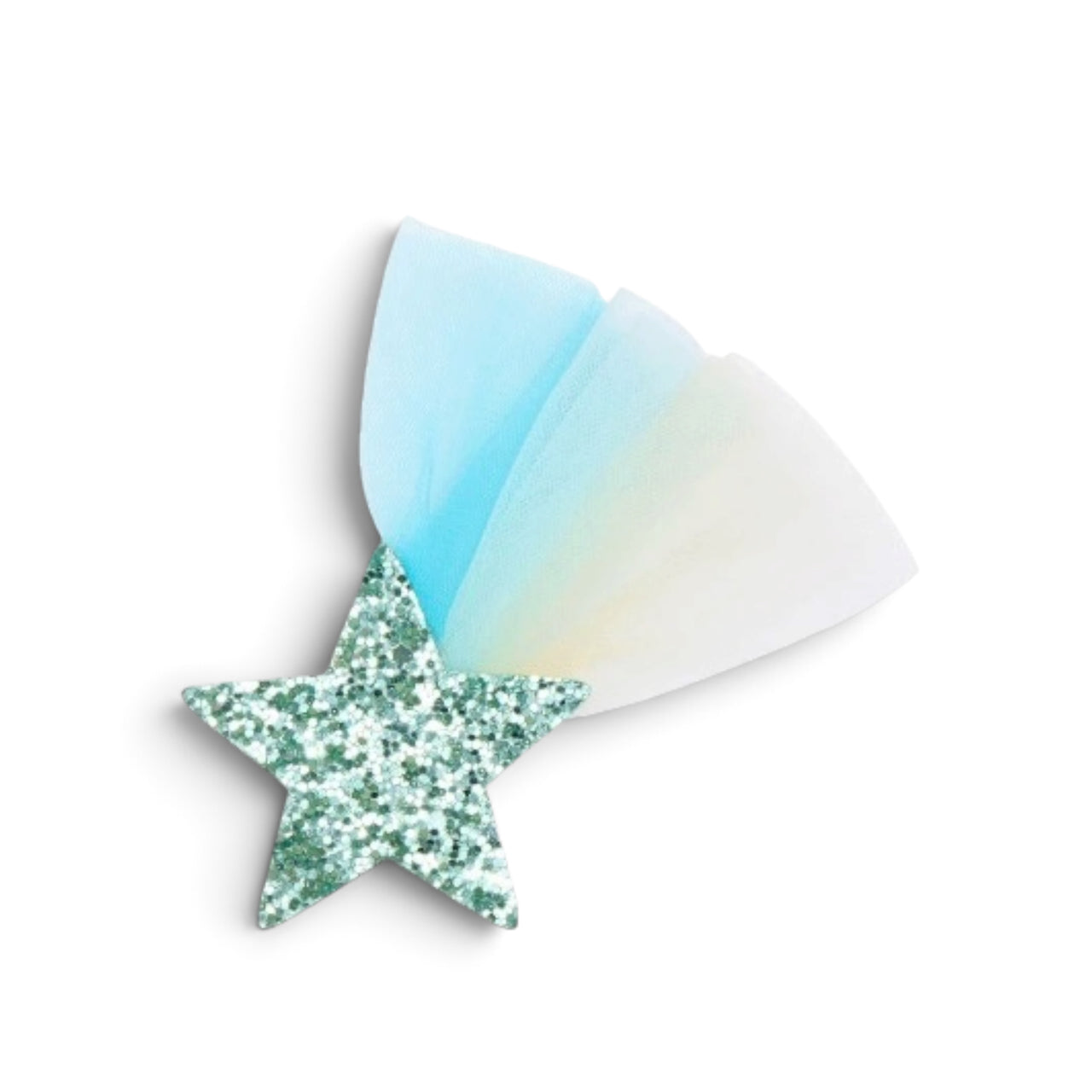 Pellianni Hårspänne Glitter Star Grön