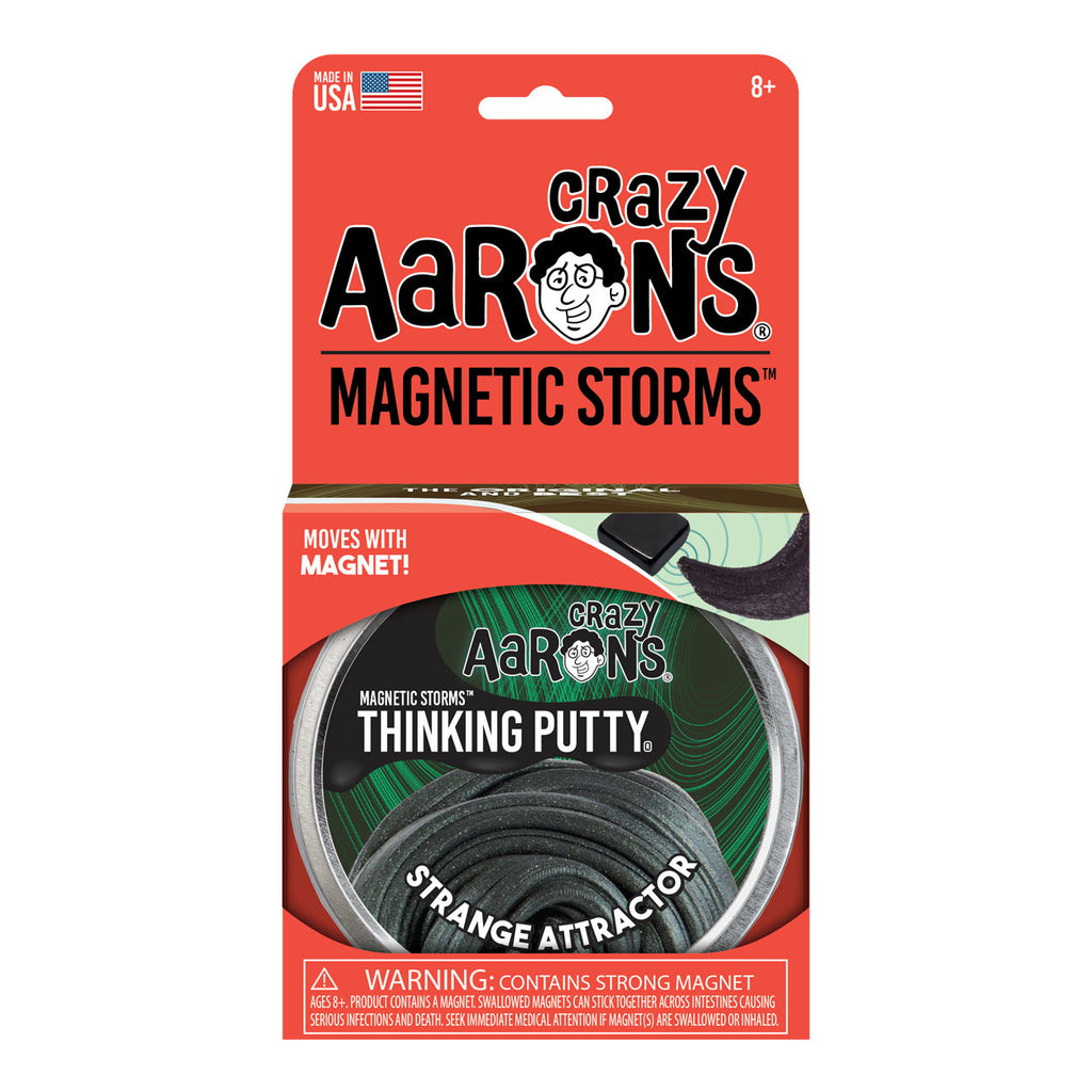 Crazy Aarons Magnetisk Thinking Putty Strange Attractor (10cm, 91g)