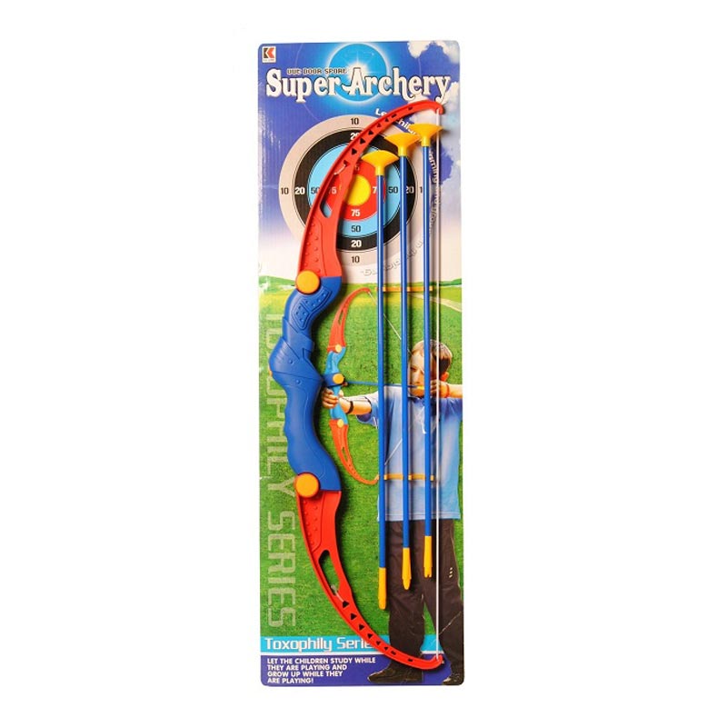 Suntoy Pilbåge Super Archery med tre pilar (68cm)