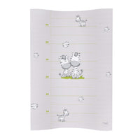 Thumbnail for Ceba Baby Skötbädd Zebra Grå med höga kanter (70x50cm)