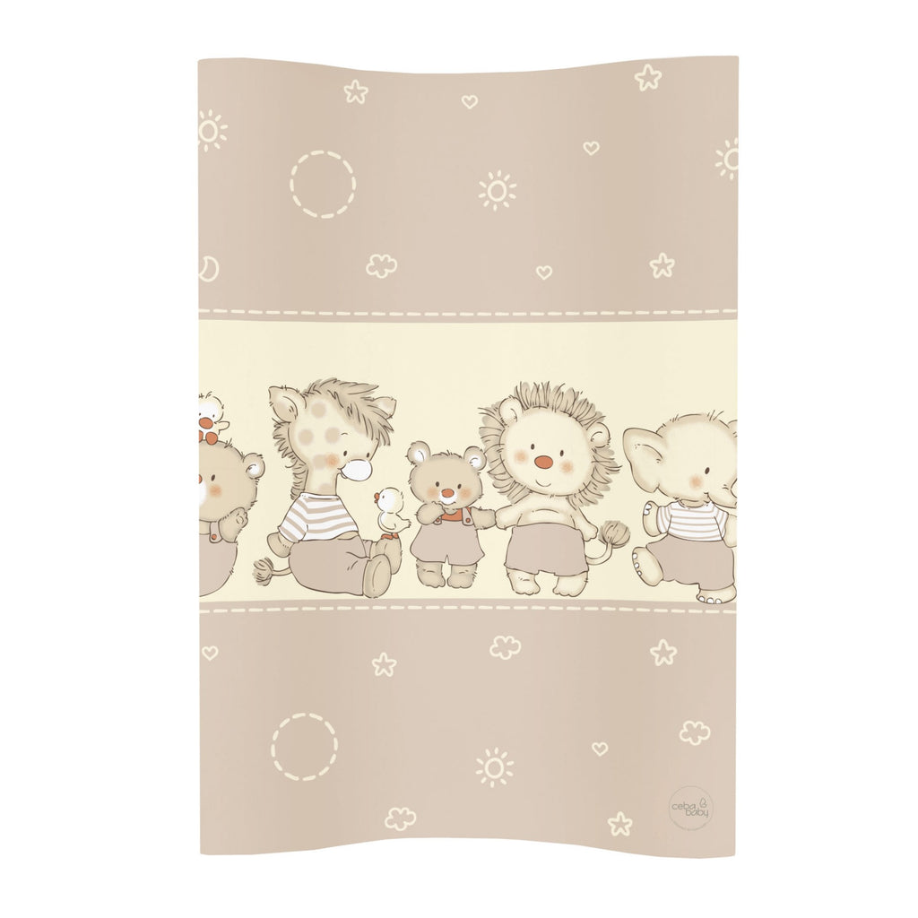 Ceba Baby Skötbädd Ankungar Brun med höga kanter (70x50cm)