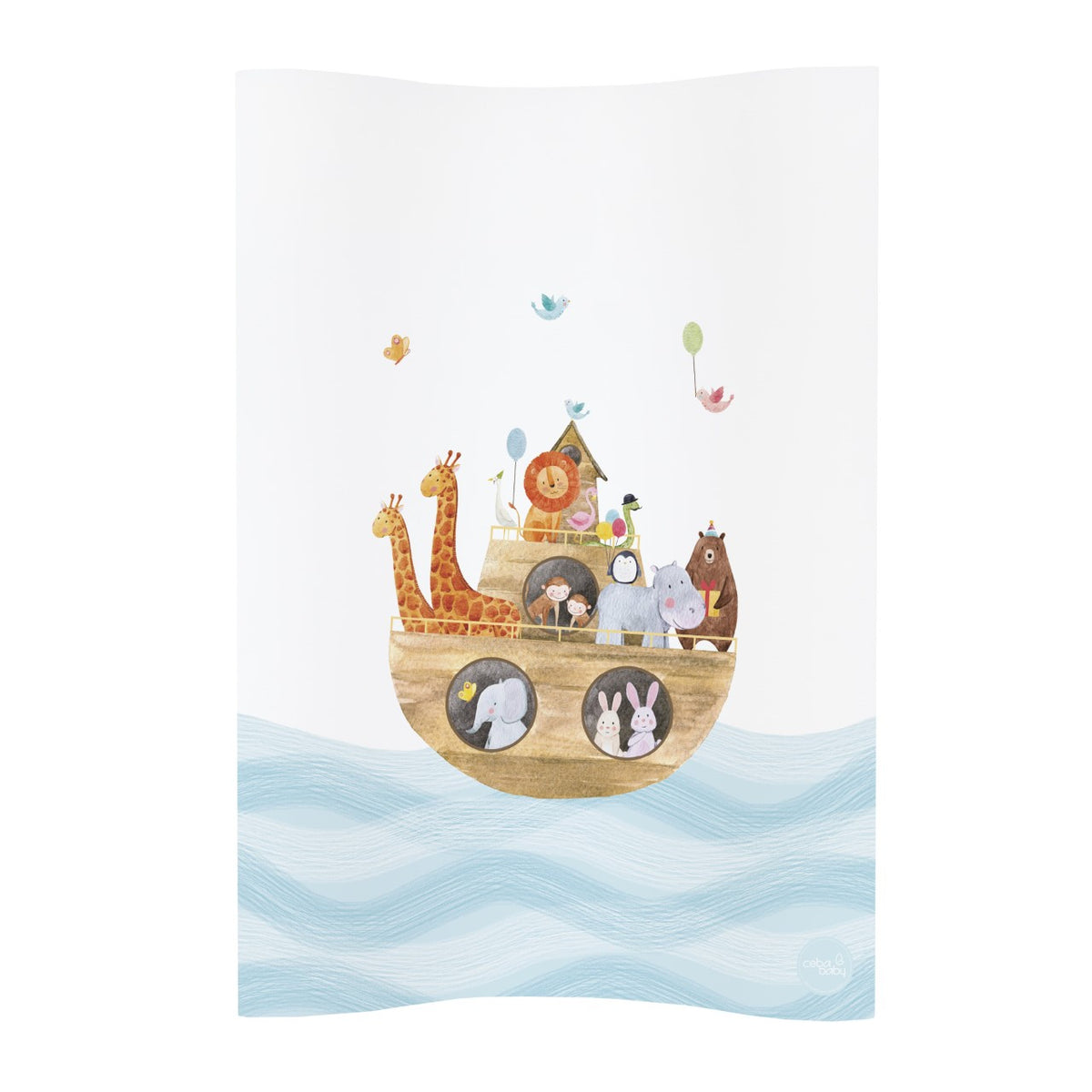 Ceba Baby Skötbädd Ark med höga kanter (70x50cm)