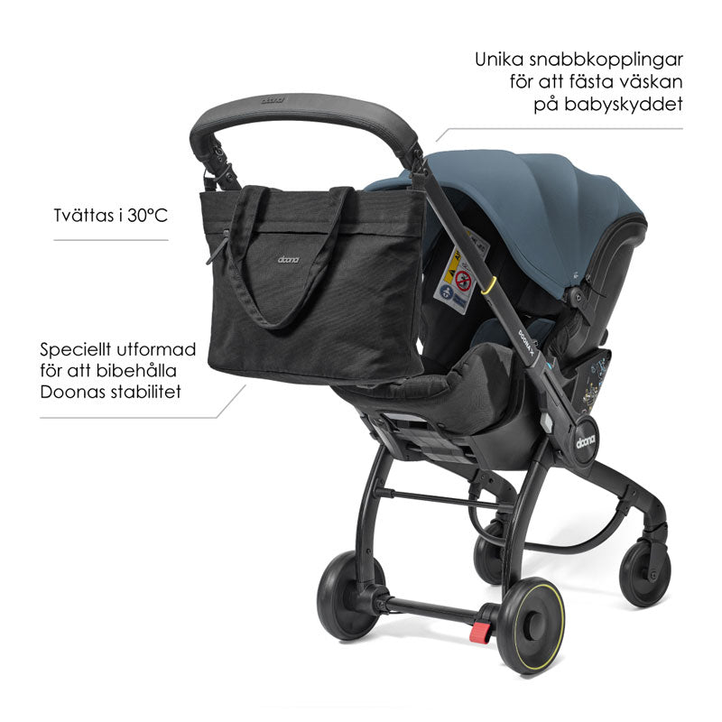 Doona Tote Bag Skötväska Svart