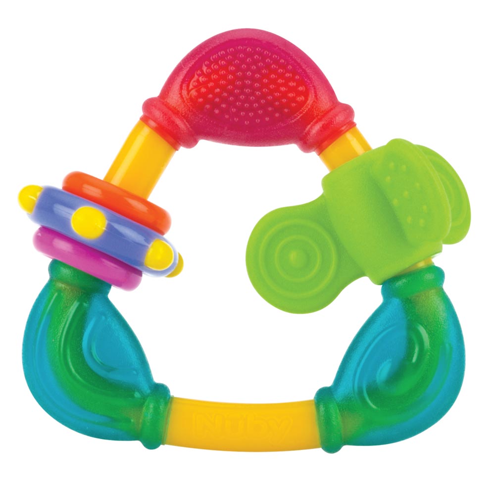 Nuby Bitleksak Teether Triangle +6m