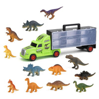 Thumbnail for Suntoy Lastbil (39cm) med 12st dinosaurier