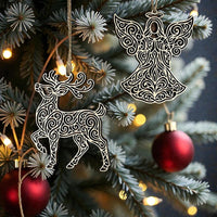 Thumbnail for Vintertid - Julefigurer i trä (4-pack)