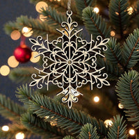 Thumbnail for Vintertid - Snöflingor i trä (2-pack)