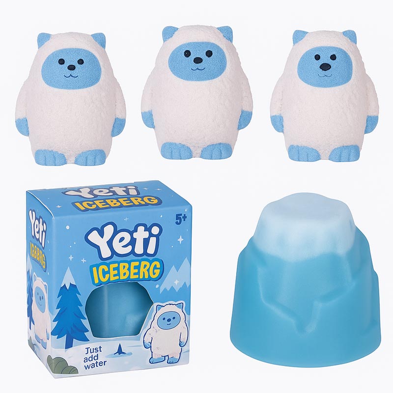 Suntoy Yeti Iceberg Växande Snöman