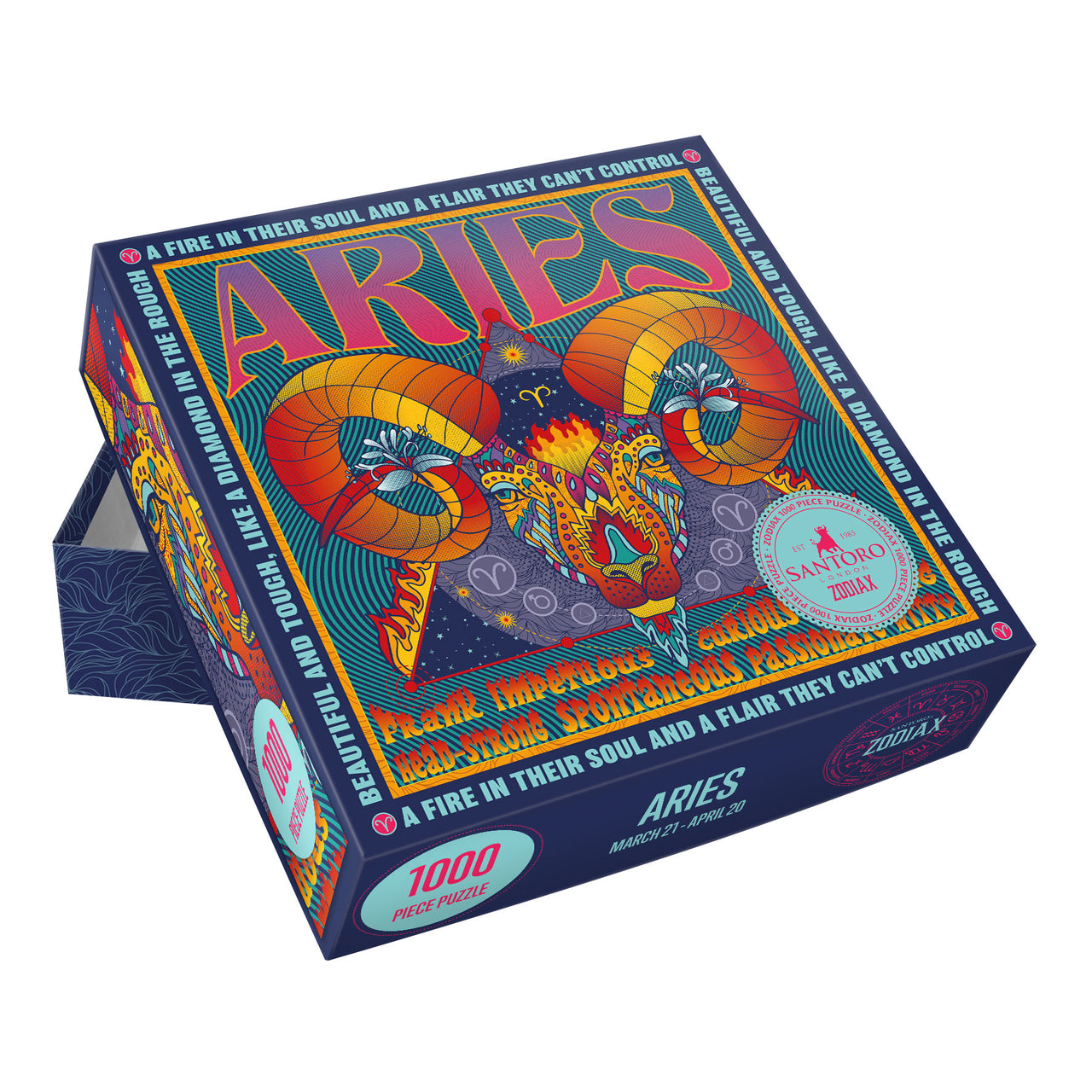 Santoro Pussel Zodiax Aries (1000 bitar)