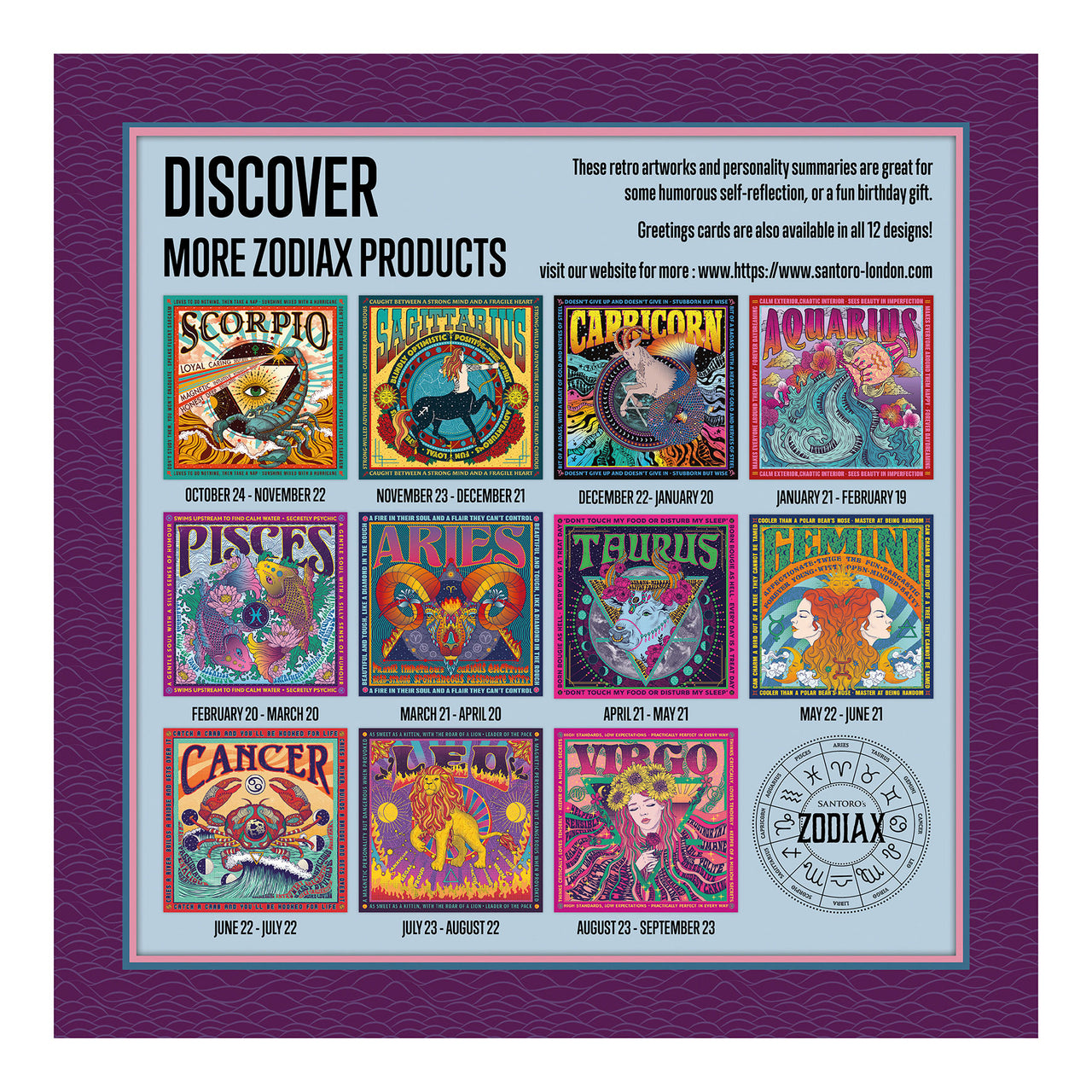 Santoro Pussel Zodiax Libra (1000 bitar)