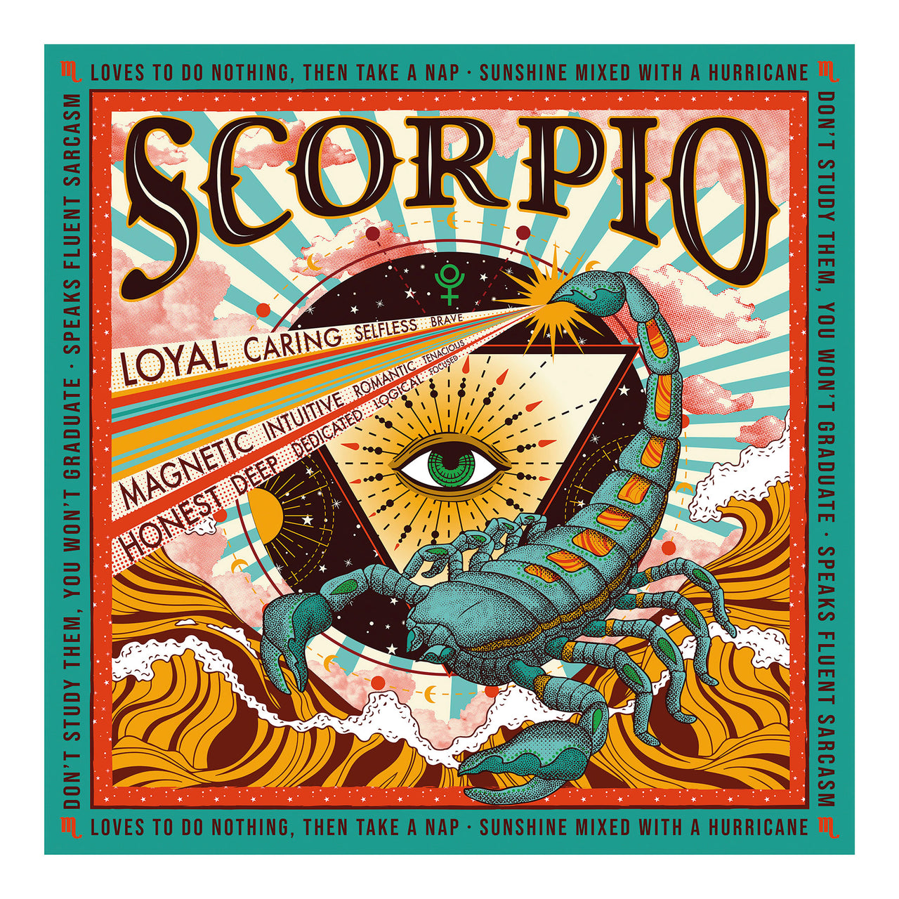 Santoro Pussel Zodiax Scorpio (1000 bitar)